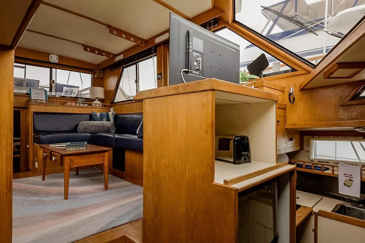 2Br Spacious & Comfy 43' Yacht - Heat & Ac - On The Freedom Trail - Best Nights Sleep Boston Exterior foto