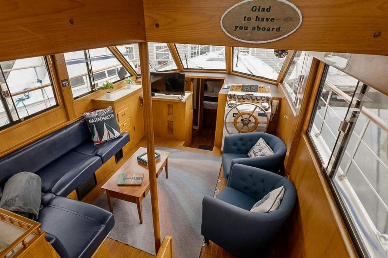 2Br Spacious & Comfy 43' Yacht - Heat & Ac - On The Freedom Trail - Best Nights Sleep Boston Exterior foto